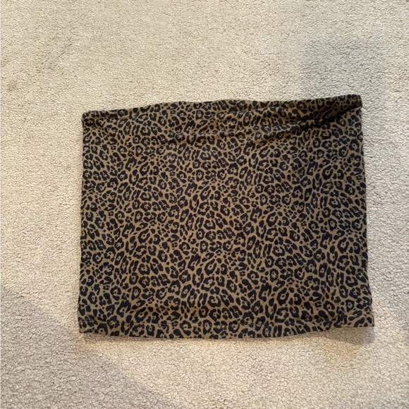 American Eagle Outfitters Leopard Print tube top - Picture 1 of 2